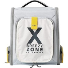 Meks Petkit Breezy x Zone Evcil Hayvan Çantası Gri (Resmi Distribütör Garantili)