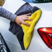 Meks Byens Oto Kurulama Bezi Araç Bez ve Sünger Mikrofiber Temizleme Yıkama Cam Araba Kurulama Temizlik