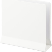 Meks Yamazaki 4498 Tower Slim Dizüstü Bilgisayar Standı, Beyaz, Çelik/silikon/polipropilen, Minimalist T