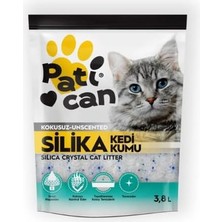 Meks Pati̇can 5 Adet Si̇li̇ka Kri̇stal Kedi̇ Kumu 3.8 Lt