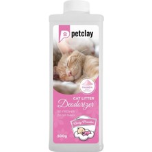Meks Petclay Bebek Pudralı Kedi Kumu Deodorantı 500GR