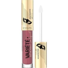 Meks Eveline Cosmetics Variete Satin Mat Lip Hyaluronik Asitli Likit Ruj 4,5ml