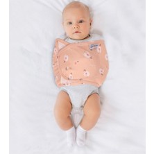 Meks Sevi Bebe Bebe Kundak Kemer, 0-3 Ay, Neşeli Kuş Desen, Pembe, Unisex