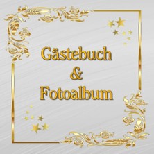 Meks Gästebuch & Fotoalbum Zum Geburtstag Geburtstagsfotoalbum Happy Birthday Party Erinnerungsbuch Gebu