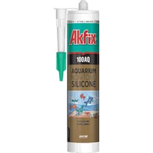 Meks Akfix 310ML. Akvaryum Silikonu Şeffaf