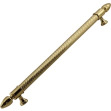 Meks Kubbe Gold 60 cm Kapı Çekme Kolu Tutma Kulpu Kulbu Çelik Dış Kapı Tutamağı Sürgülü Kapı Lüks Model