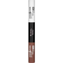 Meks Rival Loves Me Dudak Parlatıcısı STAY4EVER No:10 Cinnamon Brown 7 ml