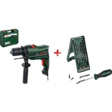 Meks Bosch Easyimpact 600 Darbeli Matkap + Bosch X-Line 15+1 Matkap Vidalama Ucu Seti