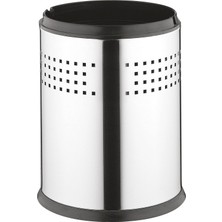 Meks Vitra Arkitekta A44048 Çöp Kovası, 3 L, Parlak Paslanmaz Çelik Kaplama