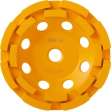 Meks Dewalt DW4774 Taşlama Tekerleği, Çift Sıralı Elmas Bardak, 11.4 cm