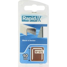 Meks Rapid Zımba Teli Tip 970, 10 mm Zımba, 896 Adet, Black & Decker El ve Elektrikli Zımba Makineleri I