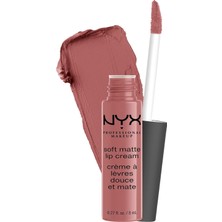 Meks Nyx Professional Makeup Soft Matte Lip Cream, Toulouse, Mat Ruj
