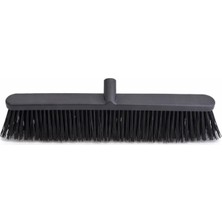 Meks Sapsız Plastik Çalı Yer Fırçası 40 cm Geniş Yüzey Temizlik Fırçası Bahçe Dış Mekan Kullanımına Uygu