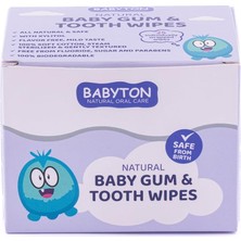Meks Babyton Doğal Diş ve Damak Temizleme Mendili