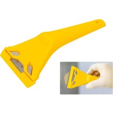 Meks Araç Cam ve Buz Kazıyıcı Bıçak - Ergonomik Saplı Kar ve Don Temizleyici - Araç Ön Camı Için Çizmez
