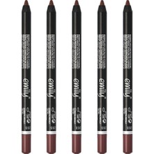Meks Golden Rose Emily Long Lasting Lip Pencil No: 203 - Dudak Kalemi X5