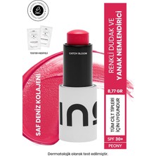 Meks Ino Peony Stick Ruj & Allık 8,77GR SPF30 (Saf Kolajen)