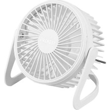 Meks Everest EFN-505 Masaüstü Beyaz USB Fan