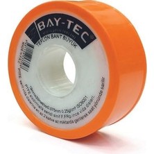 Meks Bay-Tec Profesyonel Ptfe Sızdırmazlık Şeridi 19MM x 30M x 0.075MM - Tesisat ve Vida Dişli Izolasyon