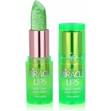 Meks Golden Rose Miracle Lips Color Change Jelly Lipstick No: 102 Bright Pink - Renk Değiştiren Ruj