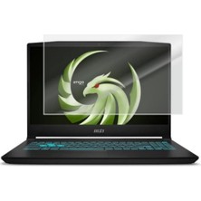 Meks Engo Msi Alpha 15 A4DEK 15.6 Inç ile Uyumlu Mat Ekran Koruyucu Şeffaf 16:9