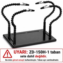 Marxlow ZD-11P 4 Adet Timsah Uçlu Pcb Tutucu - Tabansız