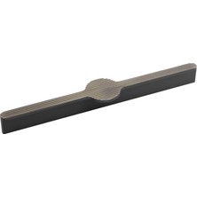Meks Saral Çizgili Antik Sarı Metal Kulp 224 mm 22.4 cm Mobilya Çekmece Mutfak Dolabı Dolap Kapak Kulpla