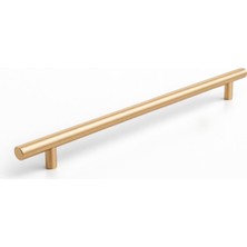 Meks (1 Adet) 320MM Soft Altın Metal Mobilya Mutfak Dolap Çekmece Dolabı Kulbu Kulpu Kulpları