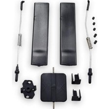 Meks Yan Sürgülü Cam Mandalı Tamir Takımı 2K0847781 Vw Caddy ile Uyumlu 2004-2010