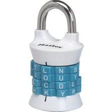 Meks Master Lock Dikey Zuruecksetzbar Kelime Kombinasyon Asma Kilit, 1535DWD