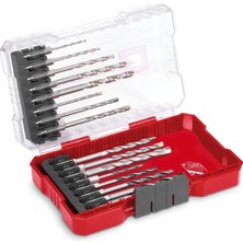 Meks Orijinal Einhell Accessory M-Case Ahşap, Metal ve Beton Delici Uç Seti 16 Parça (E 6.3 Saplı Metal