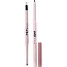 Meks Pop Beauty Dudak Kalemi, Suya Dayanıklı, Asansörlü, Waterproof Lıplıner- Out Of Office