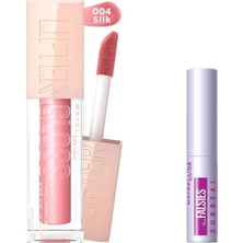 Meks Maybelline New York Lifter Gloss Nemlendirici Dudak Parlatıcısı 004 Silk & Mini Falsies Surreal Mas
