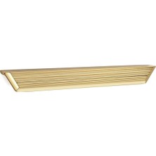 Meks System 9056 Line-Çizgili Kulp Altın Renk Tek Adet 128 mm Altın Tek Ebat SSY9056 0128 Gl