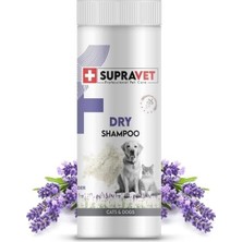 Meks Supravet Dry Shampoo Lavanta Özlü Kedi ve Köpek Toz Şampuan 150 ml