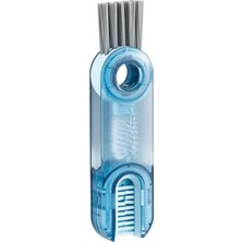 Meks Buffer® 3 Fonksiyonlu Pratik Şişe Temizleme Fırçası Mutfak Banyo Araç Klavye Pencere Oluklar Için Ç