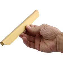 Meks Fırat 224 mm Mat Gold Altın Kulpu Metal Mobilya Çekmece Mutfak Dolap Kapak Kulpları Kulbu Dolabı