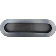 Meks System 7471 Füme Renkli Gömme Kulp 128 mm Renksiz Tek Ebat SSY7471 0128 Bbn