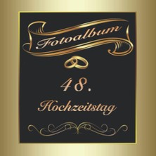 Meks Independently Published Unser 48. Hochzeitstag Diademhochzeit Fotoalbum & Gästebuch Amethysthochzei