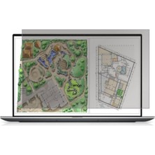 Meks Engo Dell Precision 5770 17.3 Inç ile Uyumlu Hayalet Ekran Koruyucu 16:10 Anti-Spy Gizlilik Önleyic
