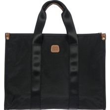 Meks Bric's X-Collection Opera Bag Black Dizüstü Bilgisayar Bölmeli Omuz Çantası, Siyah