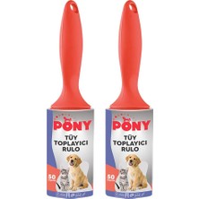 Meks Pony Tüy Toplayici Rulo 2 Li̇ Set Kedi̇ Köpek