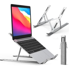 Meks Coverzone Notebook Standı 2ın1 Katlanabilir Taşınabilir Folding Alüminyum Dizüstü Bilgisayar Standı