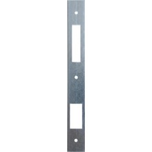 Meks Düz Kilit Karşılığı, Saten Kaplama, 200 mm