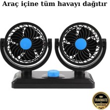 Meks Trakmats Peugeot 206 Hb 1999-2011 Uyumlu Araç Içi̇ Torpi̇do Üstü 360 Derece Dönebi̇len 12V Vanti̇latör