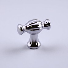 Meks Kesir Gümüş Krom Metal Kulp Düğme Mobilya Çekmece Mutfak Dolabı Dolap Modern Kapak Kulpları