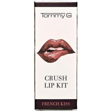 Meks Tommy G Tg Crush Lip Kit French Kiss-Tg Crush Dudak Kiti Fransız Öpücük
