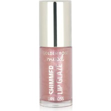 Meks Golden Rose Mood Shimmer Lip Glaze Lipgloss NO:251 Bubble Pink - Renkli Dudak Parlatıcısı