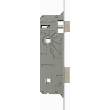 Meks Pvc Wc Gömme Kilit, 35 Mm, Metal, Dayanıklı, Banyo Kapısı, Güvenlik Mekanizması