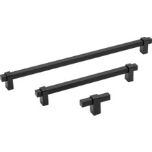 Meks System 9223 Çizgili Modern Kulp Siyah Renk 320 mm Çok Renkli